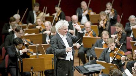 Simon Rattle und die Berliner Philharmoniker