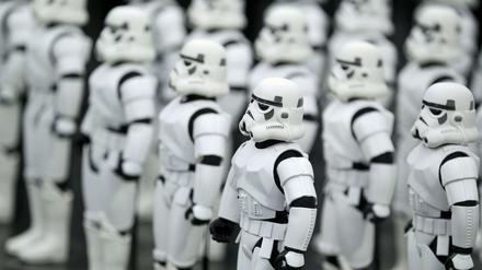 "Star Wars"-Sturmtruppler bei einem Filmfest in Spanien.