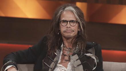 Der Musiker und Aerosmith-Frontmann, hier als Gast der RTL-Talkshow "Mensch Gottschalk". 