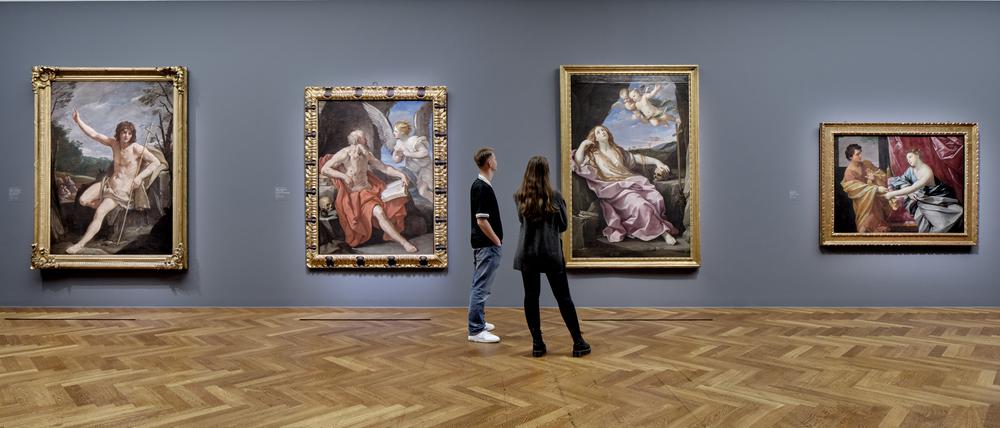 Ausstellungsansicht „Guido Reni. Der Göttliche“.