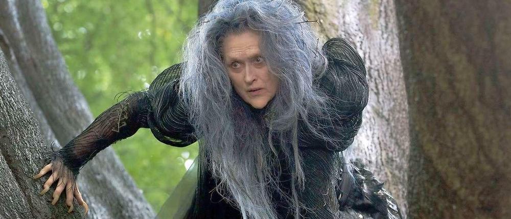 Bad Hair Day. Meryl Streep muss als Hexe auch dringend mal zur Maniküre. 