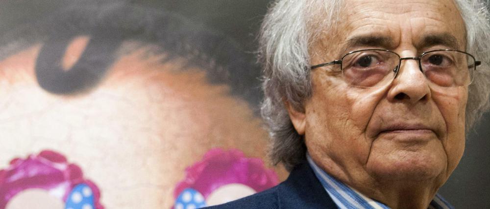 Der syrische Essayist Ali Ahmad Said Asbar «Adonis», 85, hier in einer Aufnahme vom Literaturfestival in Granada 2012.