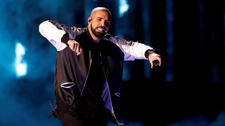 Streaming-König. Der kanadische Rapper und Sänger Drake.