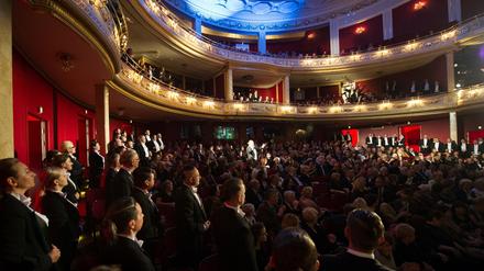 In der "Halka"-Inszenierung des Teatr Wielki Poznan wird der Chor zum Teil des Publikums.