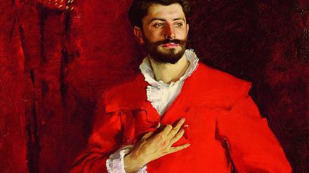 Das 1881 entstandene Pozzi-Porträt des US-Malers John Singer Sargent. Der Pariser Arzt Samuel Pozzi lebte von 1846 bis 1918. 