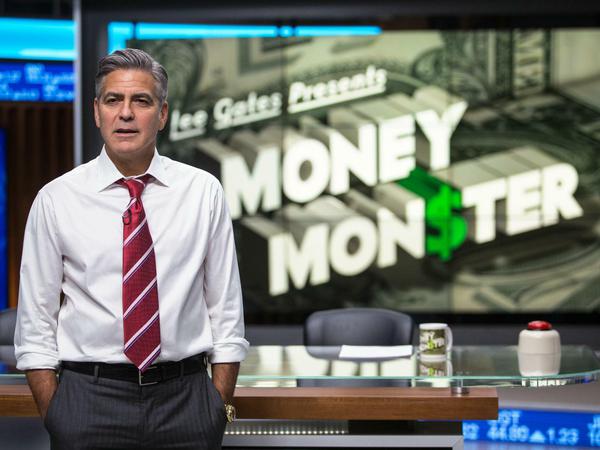 Dressman. Clooney kann noch so unsympathische Schnösel spielen - wie Lee Gates in "Money Monster": Man mag ihn trotzdem.