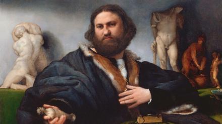 Macht und Kunstsinn. Das „Bildnis des Andrea Odoni“ malte Lorenzo Lotto im Jahr 1527. 