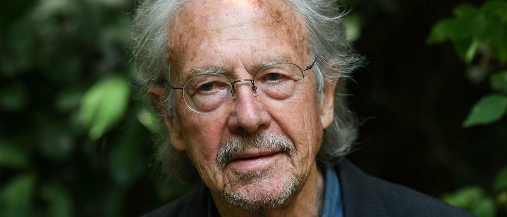 Der Schriftsteller Peter Handke, 77
