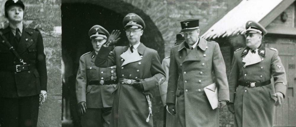 Der deutsche Reichskommissar Terboven und der mit ihm kollaborierende norwegische Ministerpräsident Quisling 1942 in Oslo.