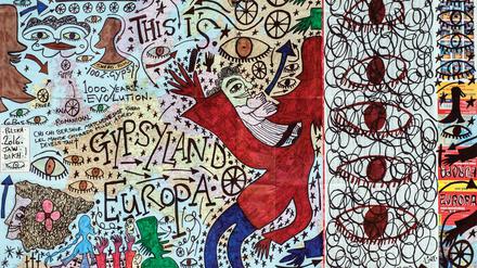 Das Werk "Gypsyland Europa" von Damian Le Bas.