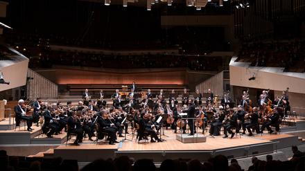 Kirill Petrenko am Mittwoch Abend mit den Berliner Philharmoniker.
