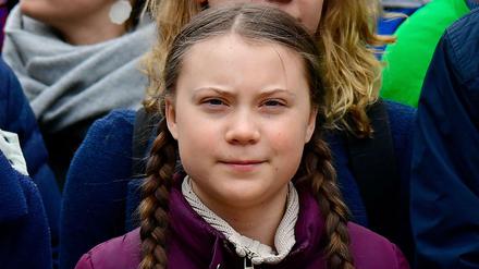 Greta Thunberg, 16 Jahre, globales Idol der Klimaschutzbewegung.