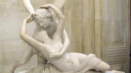 Welche Sehnsucht. Amor und Psyche, 1793 gestaltet von dem klassizistischen italienischen Bildhauer Antonio Canova.