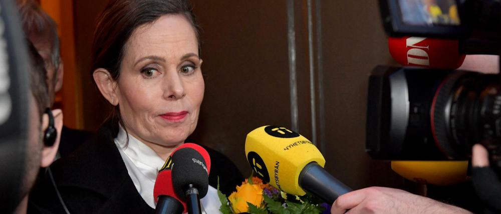 Sara Danius ist nicht länger Chefin der Schwedischen Akademie, die alljährlich den Literaturnobelpreis verleiht.
