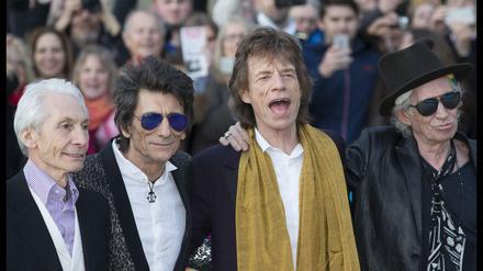 Forever young: Die Rolling Stones dieses Jahr in London. 