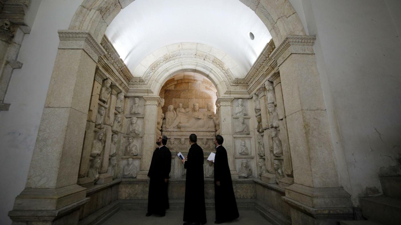 Damaskus Syrisches Nationalmuseum nach sieben Jahren