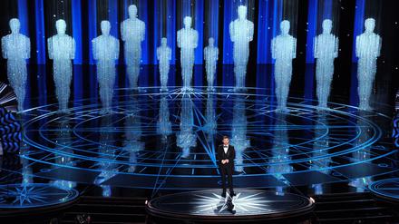 Der US-Talkmaster Jimmy Kimmel moderiert die Verleihung der Oscars dieses Jahr zum zweiten Mal.
