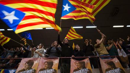 Sie pochen auf ihre Identität. Separatisten in Katalonien.