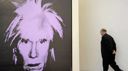 Erzielte einen überraschend hohen Preis: Selbstporträt von Andy Warhol