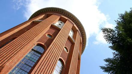 Kuriosum. Seine Funktion als Wasserturm hat der von Hans Heinrich Müller entworfene Bau nie erfüllt. 