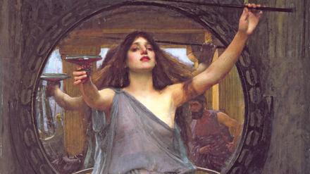 „Circe bietet Odysseus den Kelch an“ von John William Waterhouse (1891).