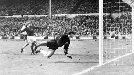 The Wembley goal has triggered a 50-year controversy between England and Germany.