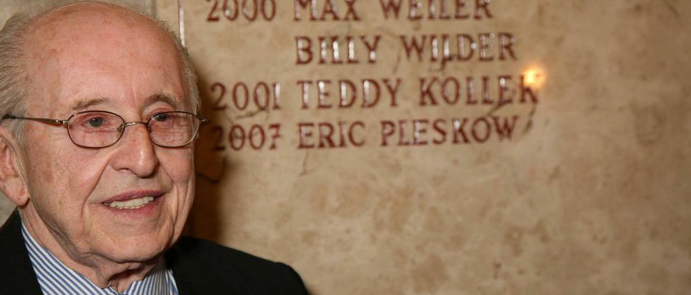 Die Stadt Wien verlieh Hollywood-Legende Eric Pleskow 2007 die Ehrenbürgerwürde.