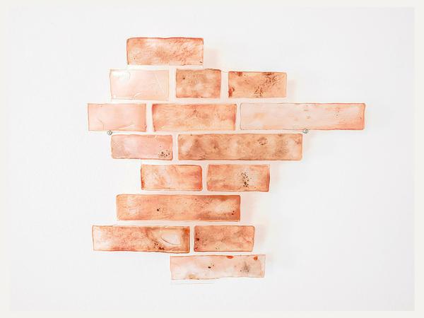 Zuzanna Czebatul: "World in Motion", 55 x 65 cm , Kunstharz, Pigmente, 2018. 