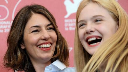 Lächeln für Venedig: Sofia Coppola (links) und Elle Fanning.
