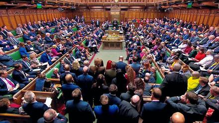 Das britische Unterhaus ist meist gut besetzt, wie hier bei einer der vielen Sitzungen zum Brexit. 