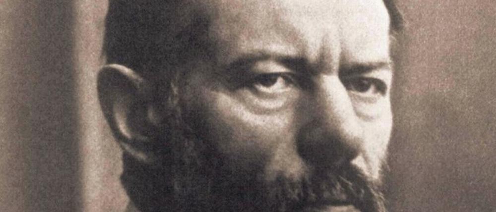 Max Weber um 1910.
