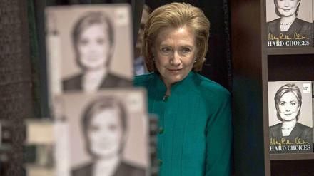 Hillary Clinton hat ihr Buch "Entscheidungen" vorgestellt.