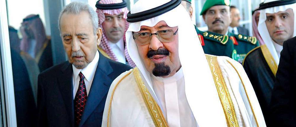 Saudi-Arabiens König Abdallah