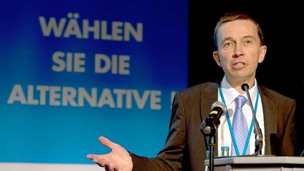 Bernd Lucke, Chef und Mitbegründer der Partei "Alternative für Deutschland" 