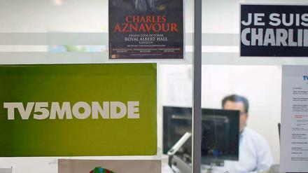 Büros von TV5 Monde in Paris