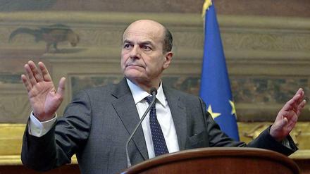 Pier Luigi Bersani ist mit der Regierungsbildung in Italien beauftragt. 