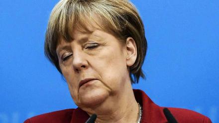 Etwas ratlos - Angela Merkel.