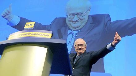 Rainer Brüderle könnte der nächste Parteichef der Liberalen werden, sollte Philipp Rösler nach den Landtagswahlen in Schleswig-Holstein und NRW zurücktreten.