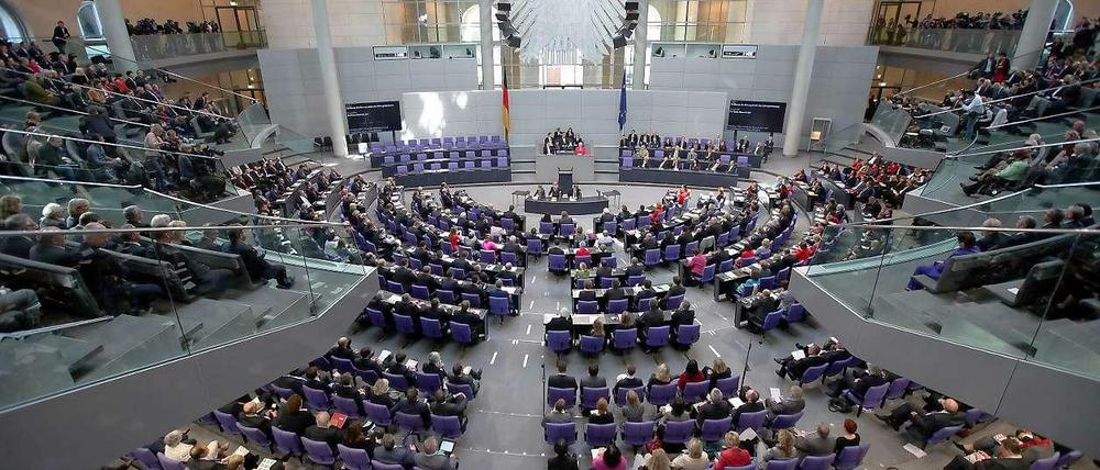 Der Bundestag - ein ausführendes Organ der Parteien?