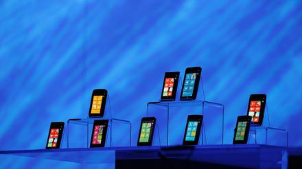 Als die Super-Phones die Welt beherrschten: Auf der CES in Las Vegas werden die neuen Windows Phones präsentiert.