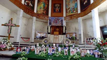 Trauer um die getöteten Christen im Irak.
