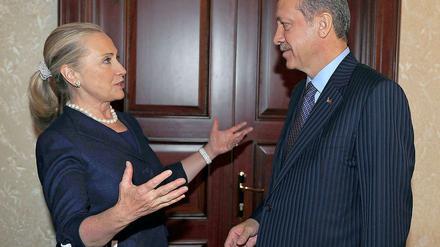 US-Außenministerin Hilary Clinton will die Zusammenarbeit mit der Türkei verstärken. 