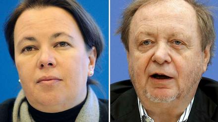 Abwechselnd Chef. Ursula Heinen-Esser (CDU) und Michael Müller (SPD) sollen die Endlagerkommission alternierend leiten. 