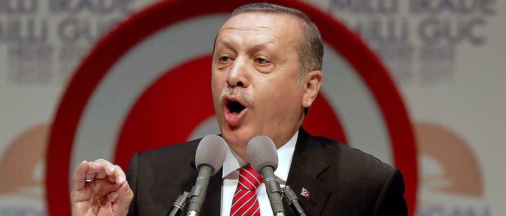 Der türkische Ministerpräsident Recep Tayyip Erdogan.