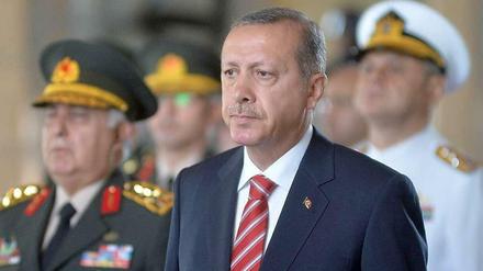 Noch Premier und aller Voraussicht nach bald Präsident der Türkei: Recep Tayyip Erdogan.