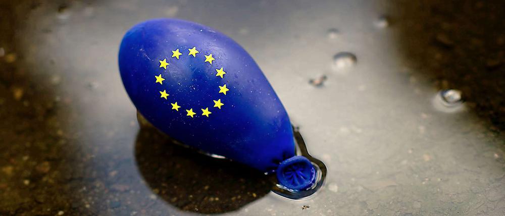 Wie sehr schadet die Euro-Krise dem europäischen Ansehen in der Welt?