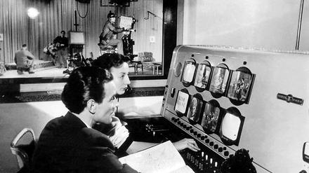 Fernsehproduktion anno 1953.