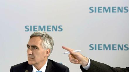 er geschasste Siemens-Chef Peter Löscher.