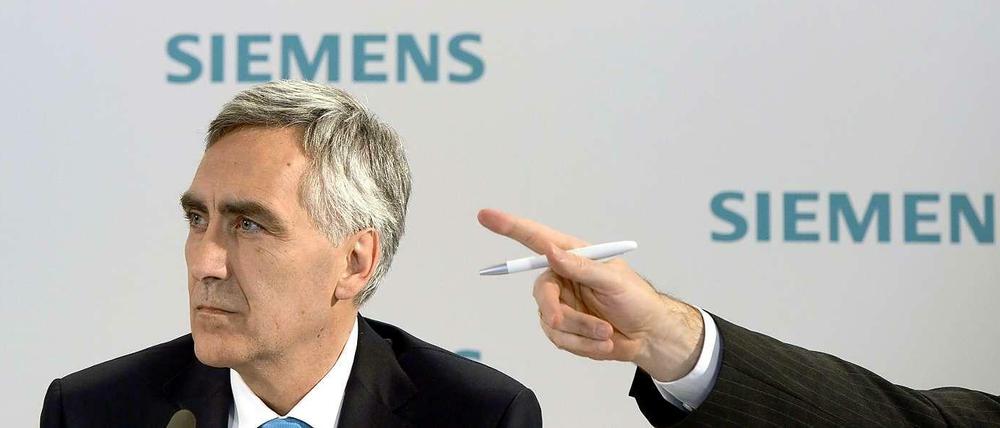 er geschasste Siemens-Chef Peter Löscher.