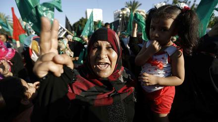 Siegesfeier: In Gaza wird der "Sieg" über Israel gefeiert. Doch wird die Waffenruhe von Dauer sein?